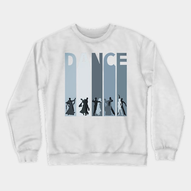 Elegant DANCE Crewneck Sweatshirt by doniainart